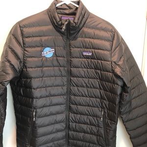 Patagonia Down Coat - Beer Logo’d